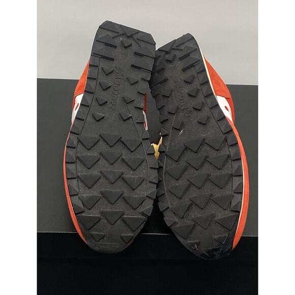 Saucony Jazz 81 Men’s Suede Sneakers Shoes Size 9 Red White - Picture 5 of 5